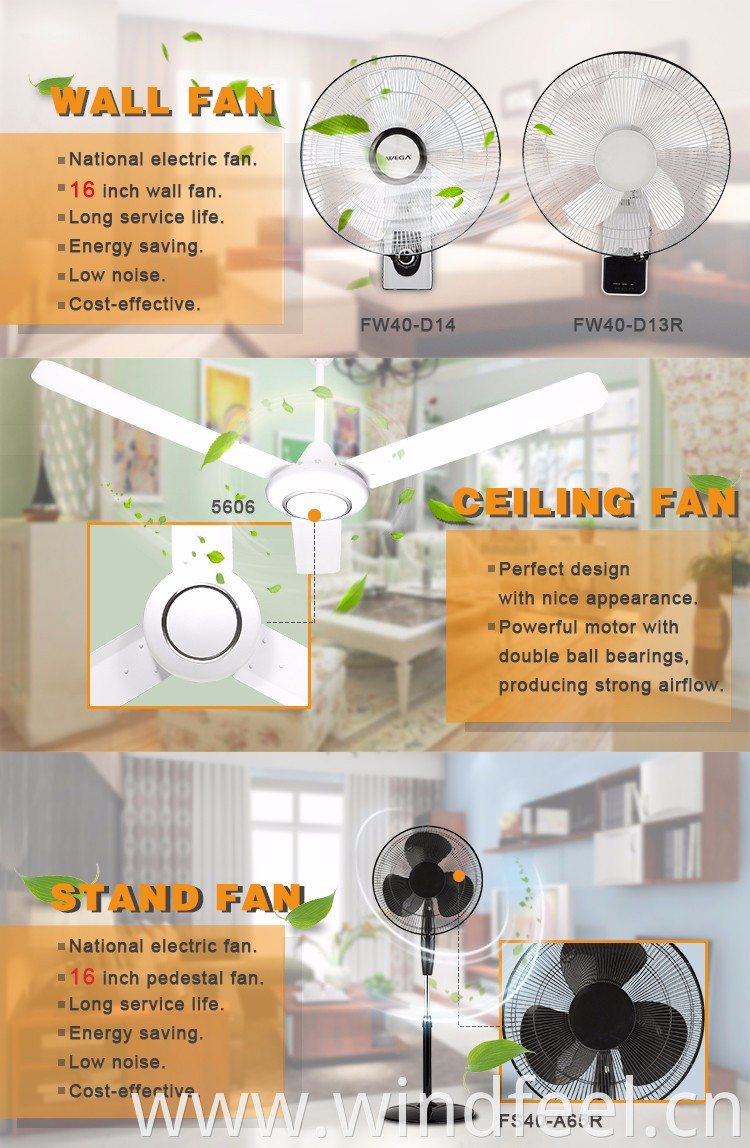All Kinds Of Electric Fans Wall Hanging Paper Fan